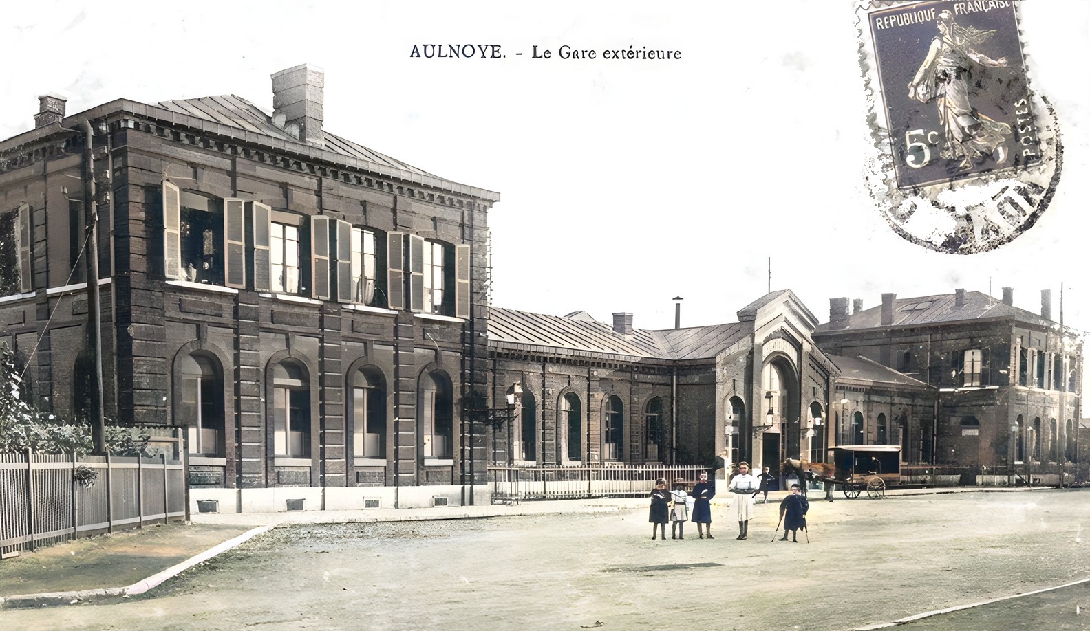 L'ancienne gare d'Aulnoye Aymeries
