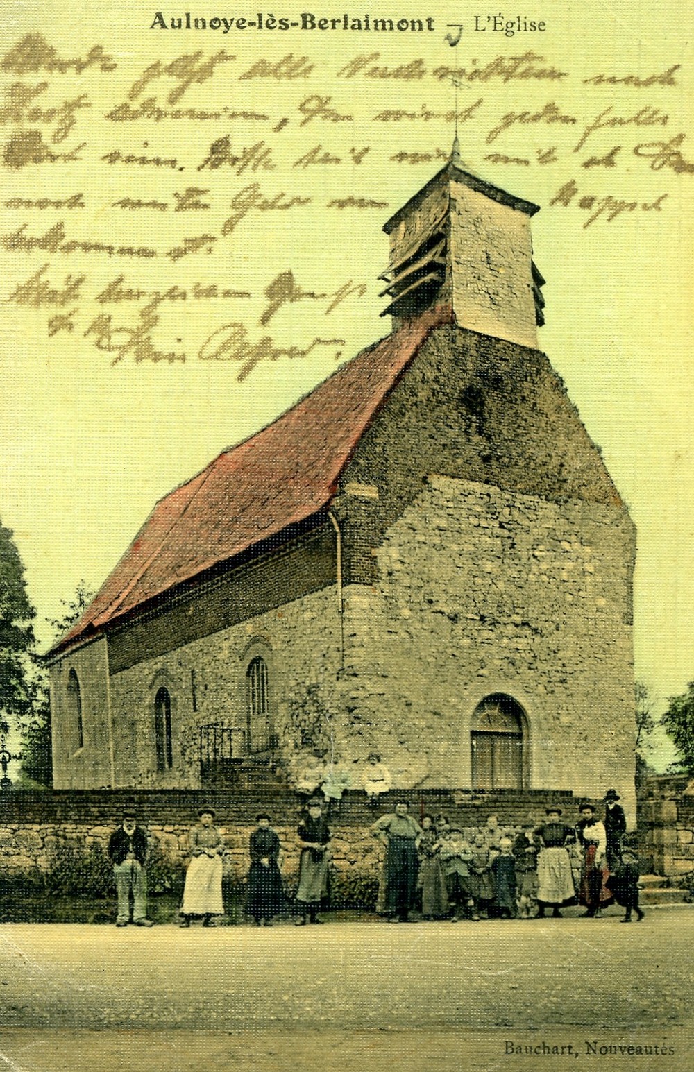 L'ancienne église d'Aulnoye lès Berlaimont