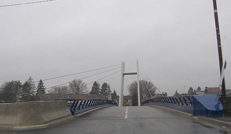 Nouveau pont d'Aulnoye Aymeries.