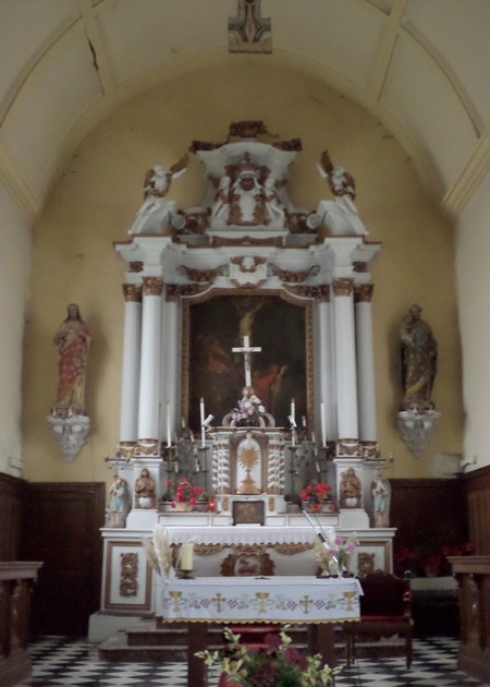Bousignies sur Roc: église, maître autel