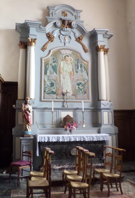 Eglise de Cartignies, autel latéral