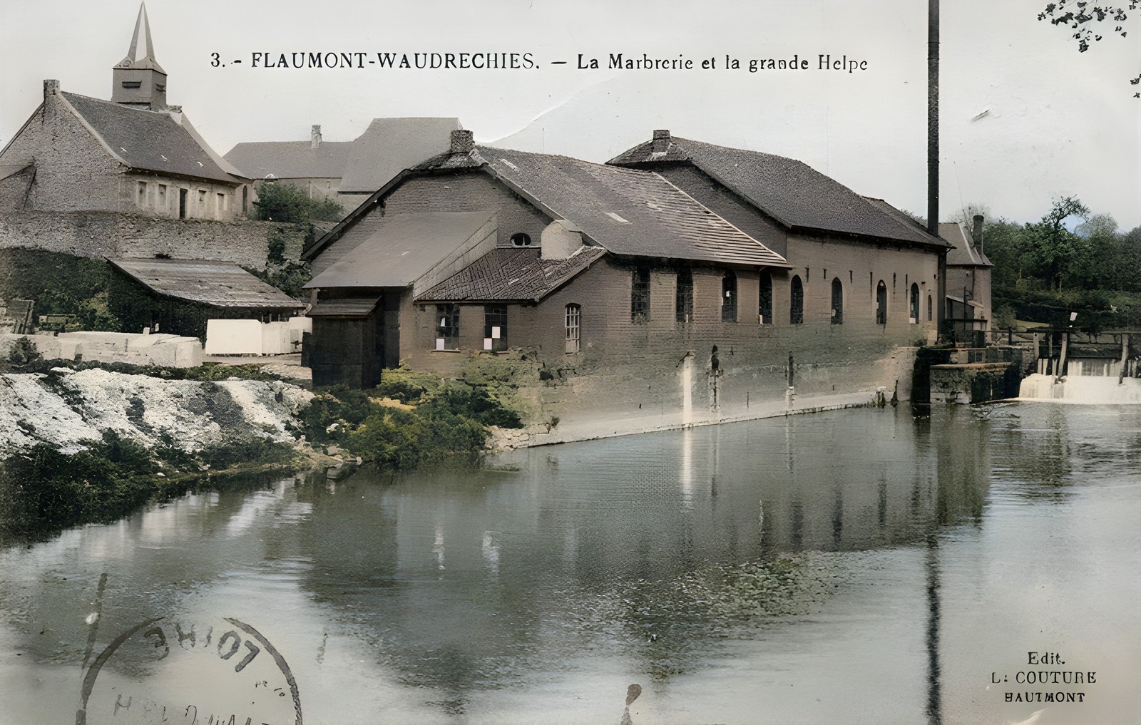 Flaumont Waudrechies, ancienne marbrerie