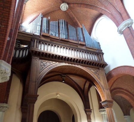 Eglise de Fourmies, l'orgue.