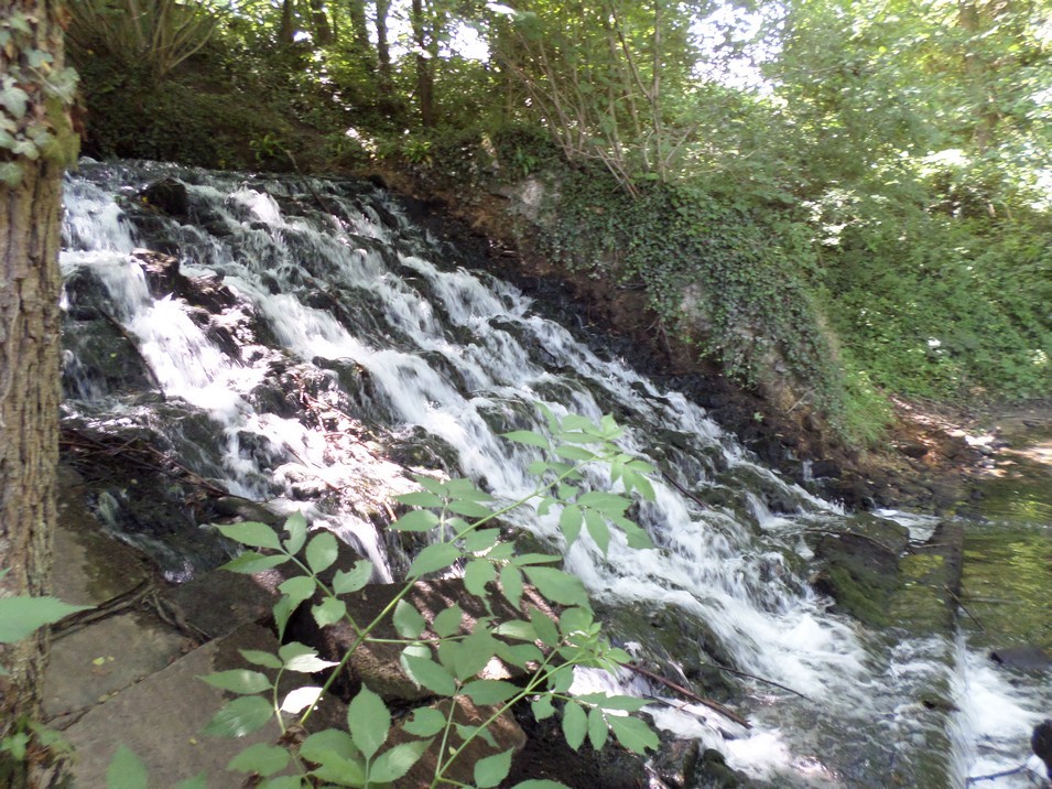 La cascade de Quélipont à Frasnoy