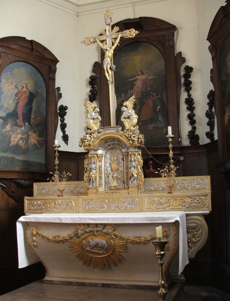 Eglise de La Flamengrie: l'autel