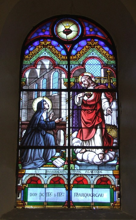 Eglise de La Flamengrie : vitrail