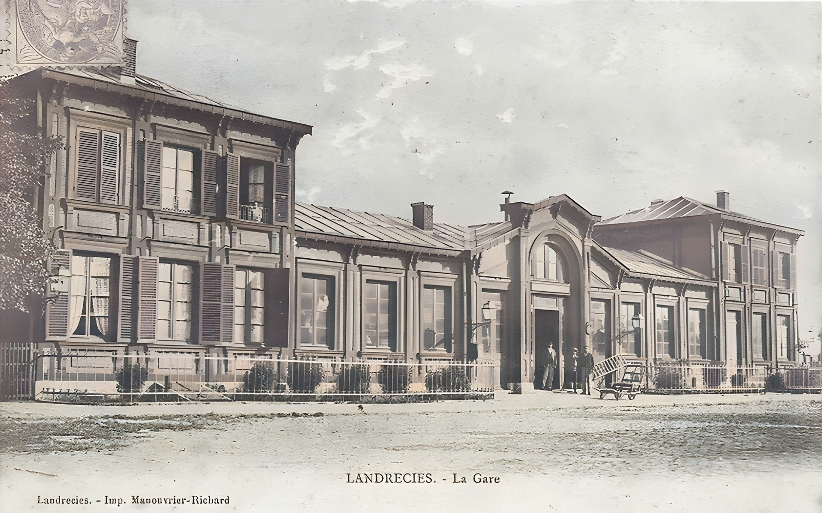 La gare de Landrecies 