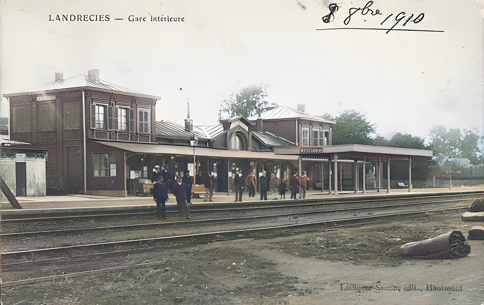 La gare de Landrecies 