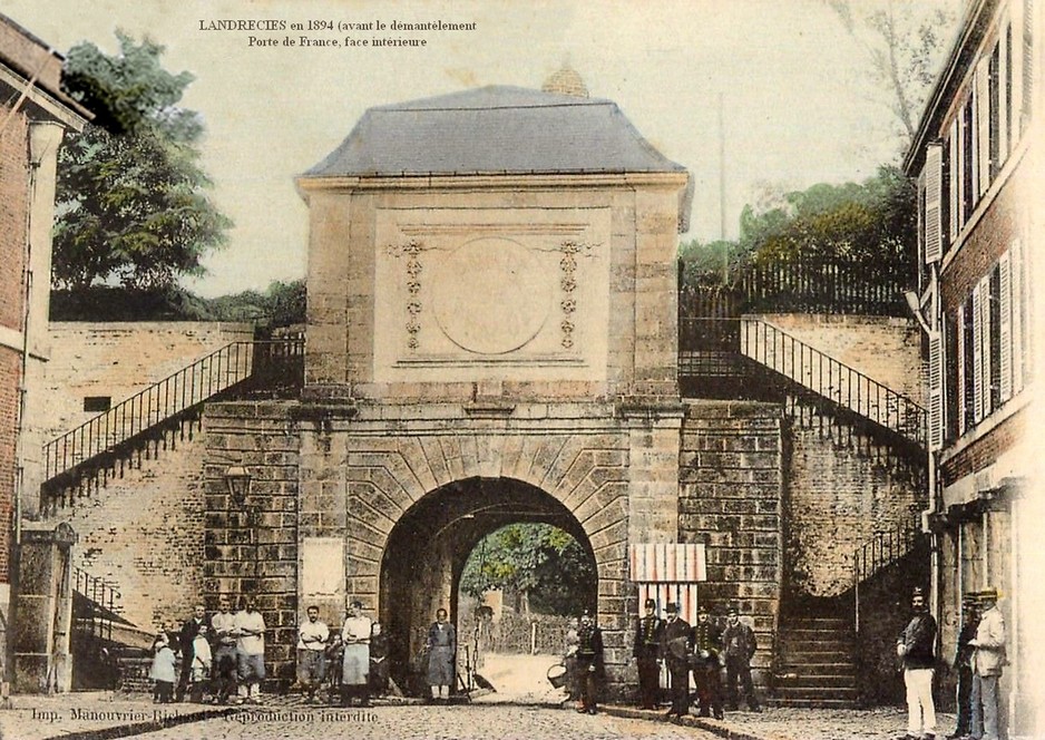 Landrecies, l'ancienne porte de France.