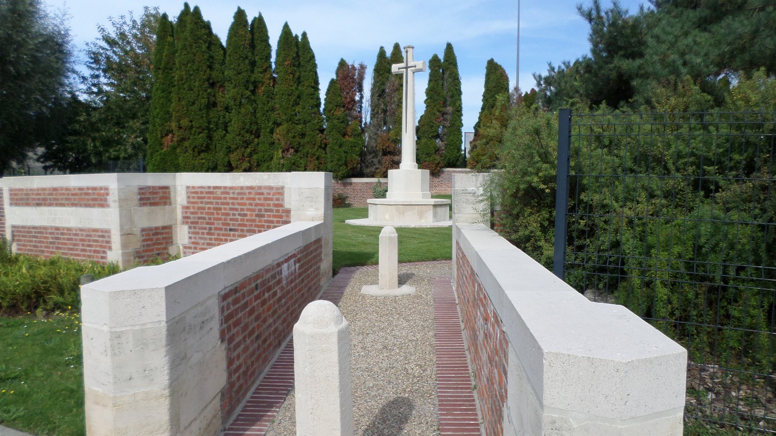 Le cimetière militaire du Commonwealth du Quesnoy