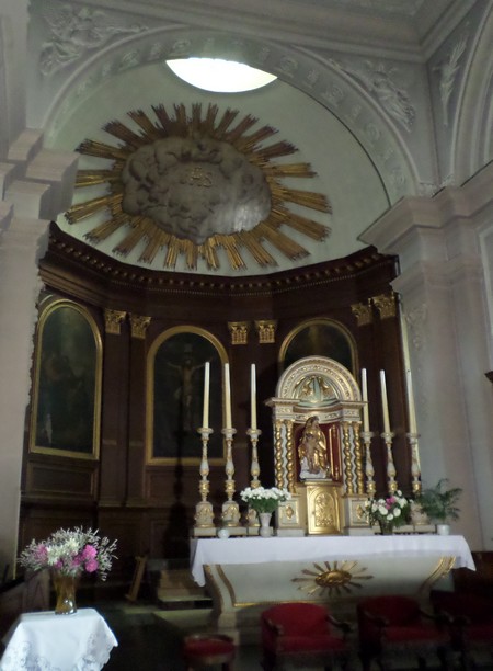 Eglise de Le Quesnoy: le choeur