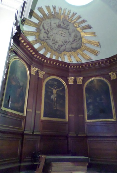 Eglise de Le Quesnoy: tableaux du choeur