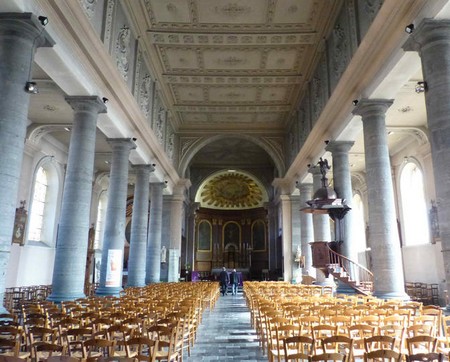 Eglise de Le Quesnoy: la nef