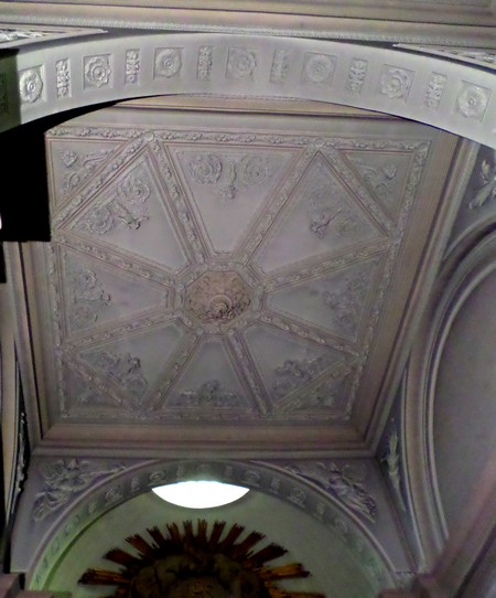 Plafond de l'église de Le Quesnoy