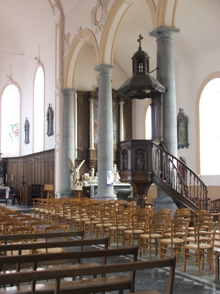 Chaire de l'église de Louvignies Quesnoy