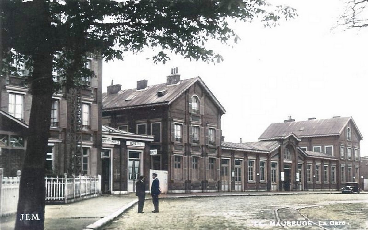 Maubeuge, l'ancienne gare.