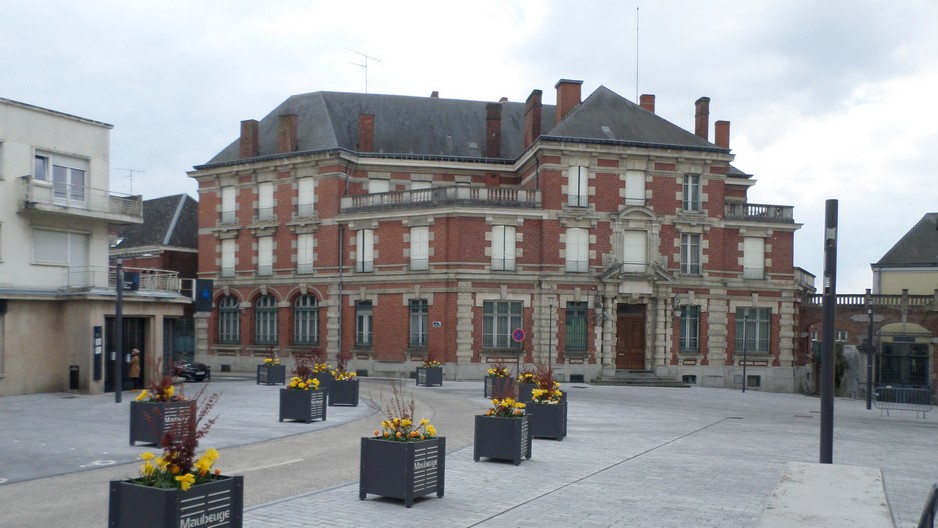 L'ancienne Banque de France à Maubeuge.