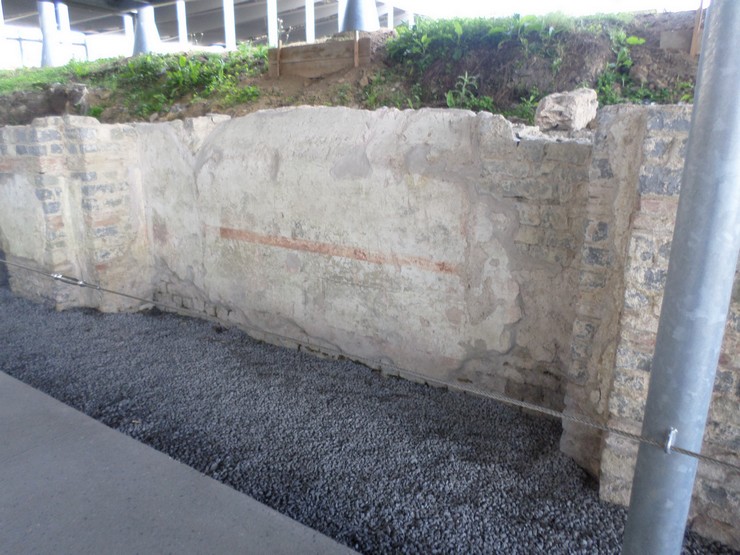Forum Antique de Bavay, les vestiges romains.
