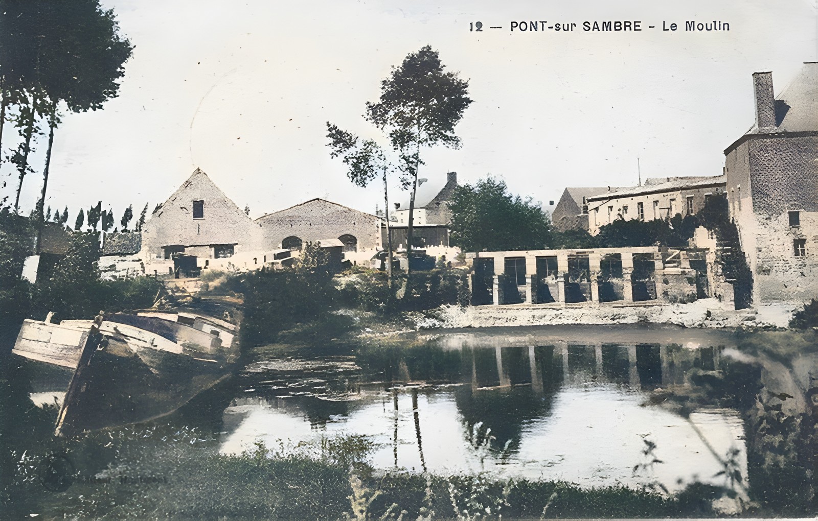 Ancien moulin de Pont sur Sambre.