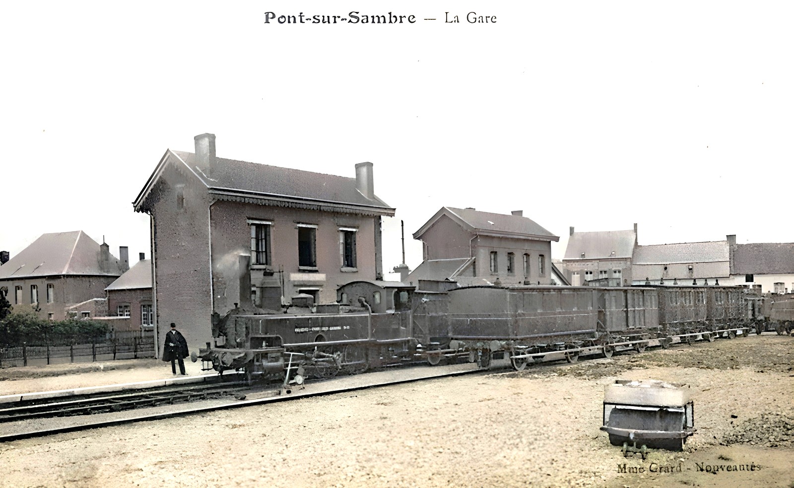 Pont sur Sambre, l'ancienne gare.