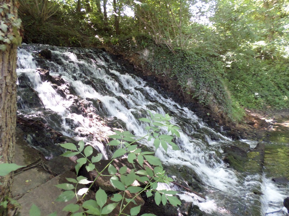 La cascade de Quélipont à Preux au Sart