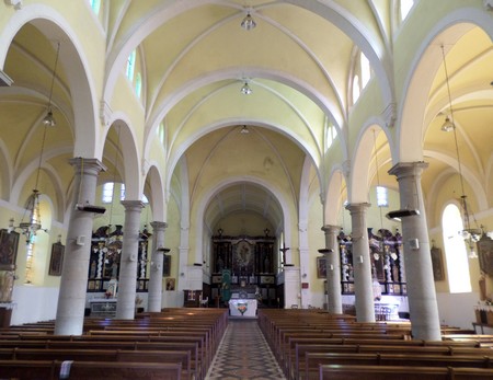 Eglise de Prisches, intérieur