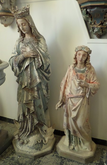 Eglise de Prisches, sculptures
