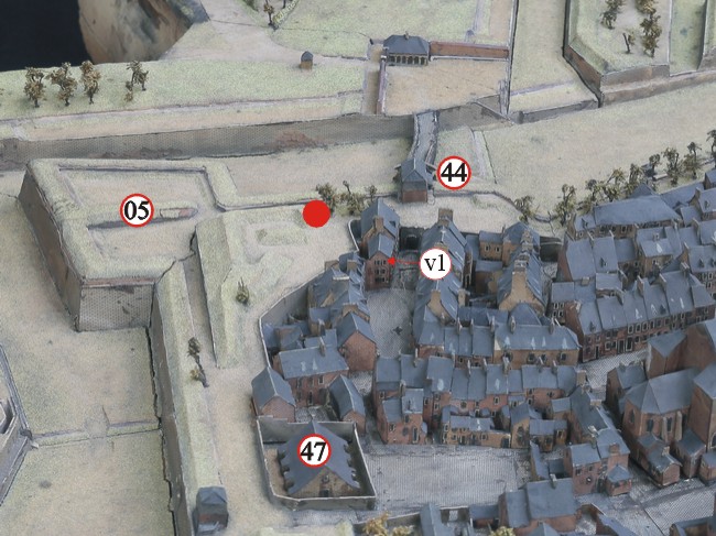 Les remparts d'Avesnes sur Helpe, bastion 05