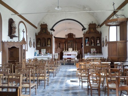 Eglise de Robersart, intérieur