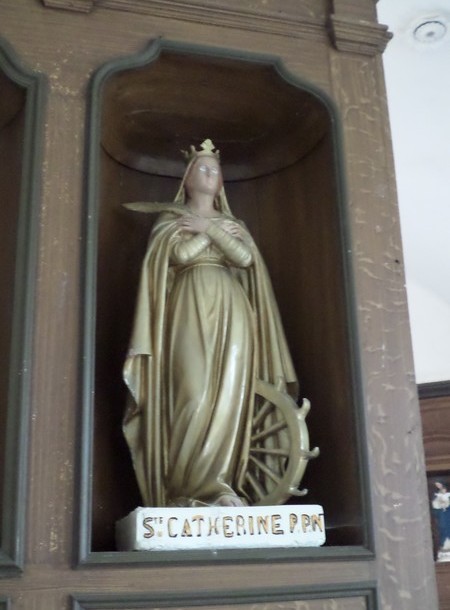 Eglise de Robersart, sainte Catherine