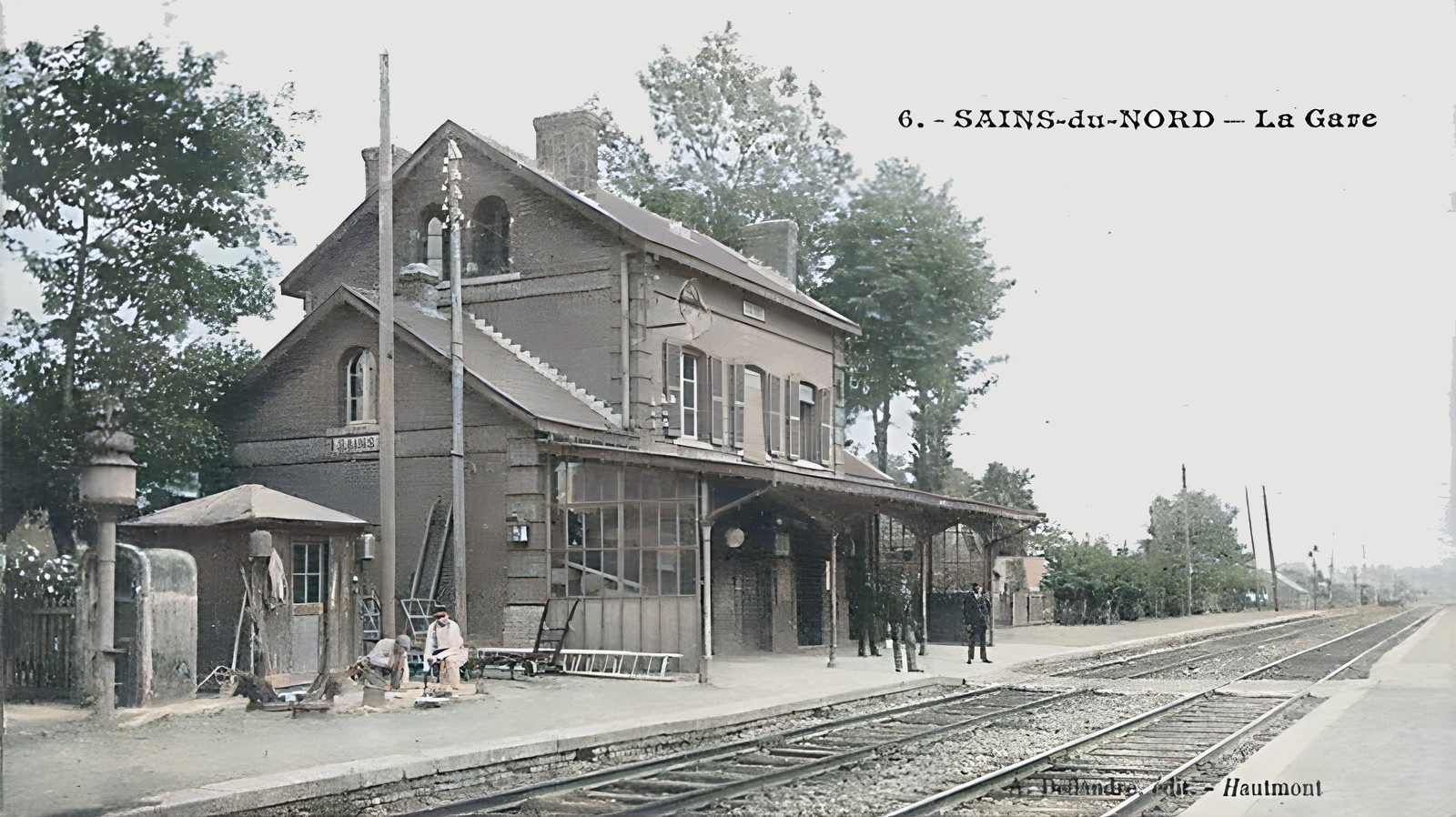 Sains-du-Nord: l'ancienne gare