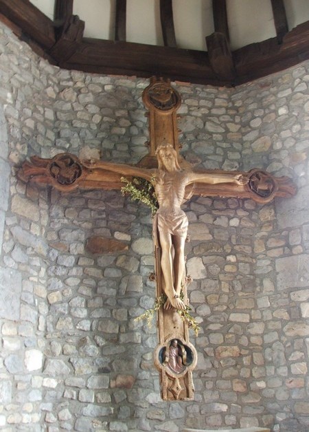 Eglise de Sains du Nord, le Christ en croix
