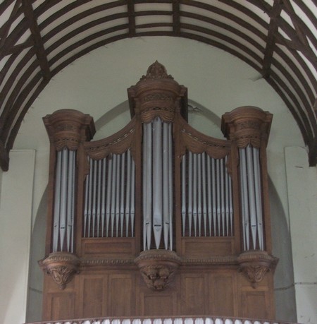 Eglise de Sains du Nord, l'orgue