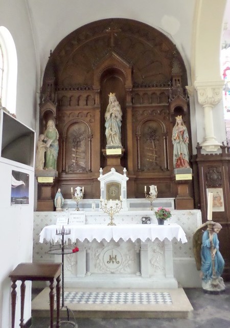Eglise de Sepmeries, autel