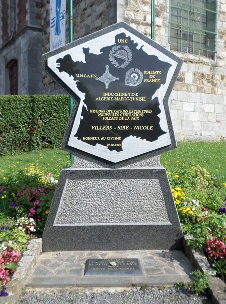 Villers sire Nicole, monument
