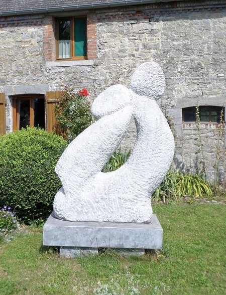 Sculpture à Wallers en Fagne