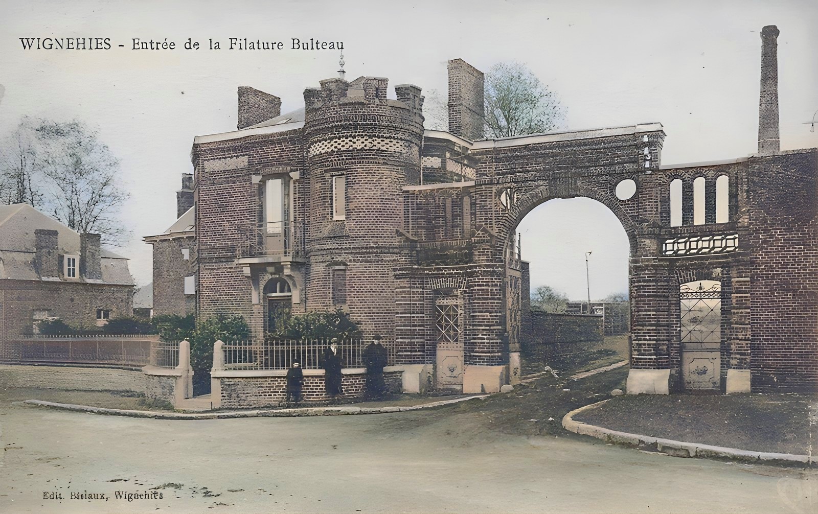 Anciennes filatures Bulteau à Wignehies.
