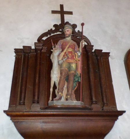 Eglise d'Aibes, Saint Hubert