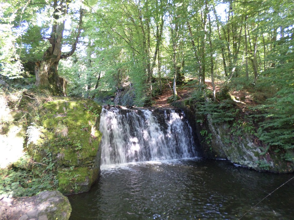 Cascade de l'étang de la galoperie à Anor.