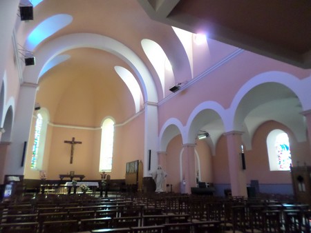 Eglise d'Anor, la nef