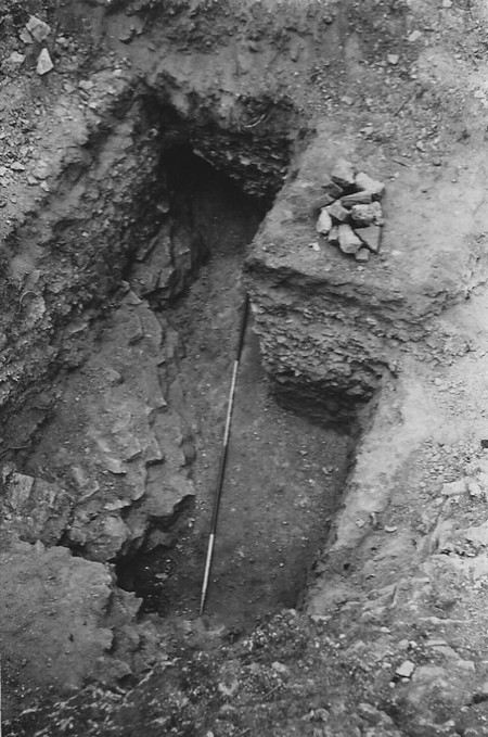 Vestiges de l'aqueduc Floursies Bavay à Vieux Mesnil