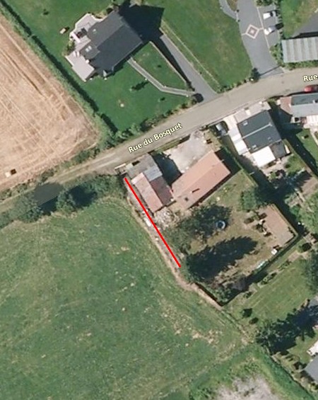 Mur de Boussières sur Sambre