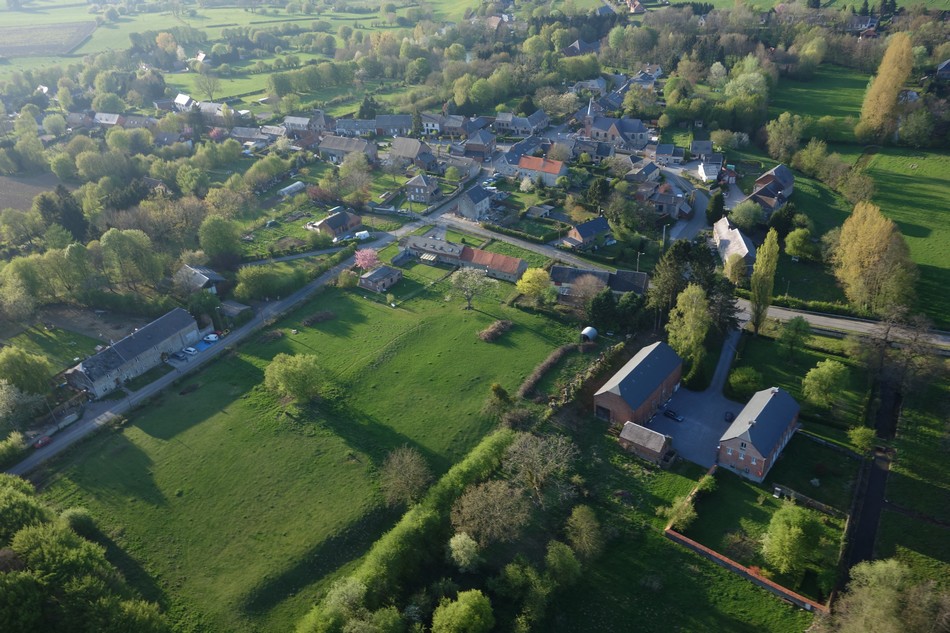 Vue aérienne d'Eclaibes, photo de Pascal Méresse