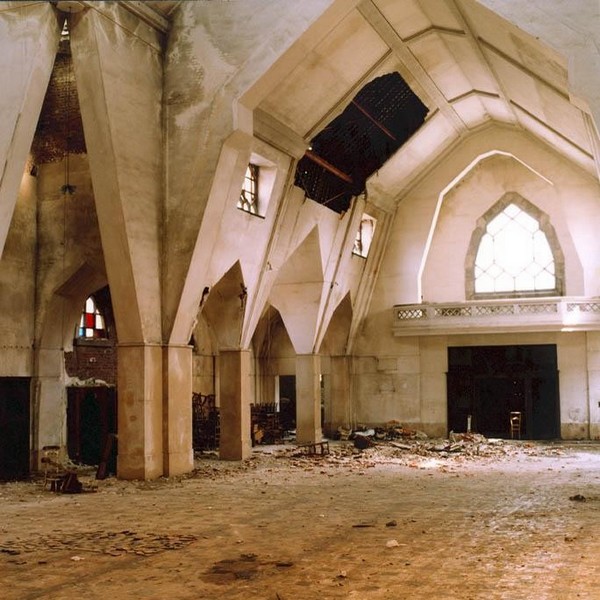 Aulnoye Aymeries, Ancienne église du Sacré Coeur 