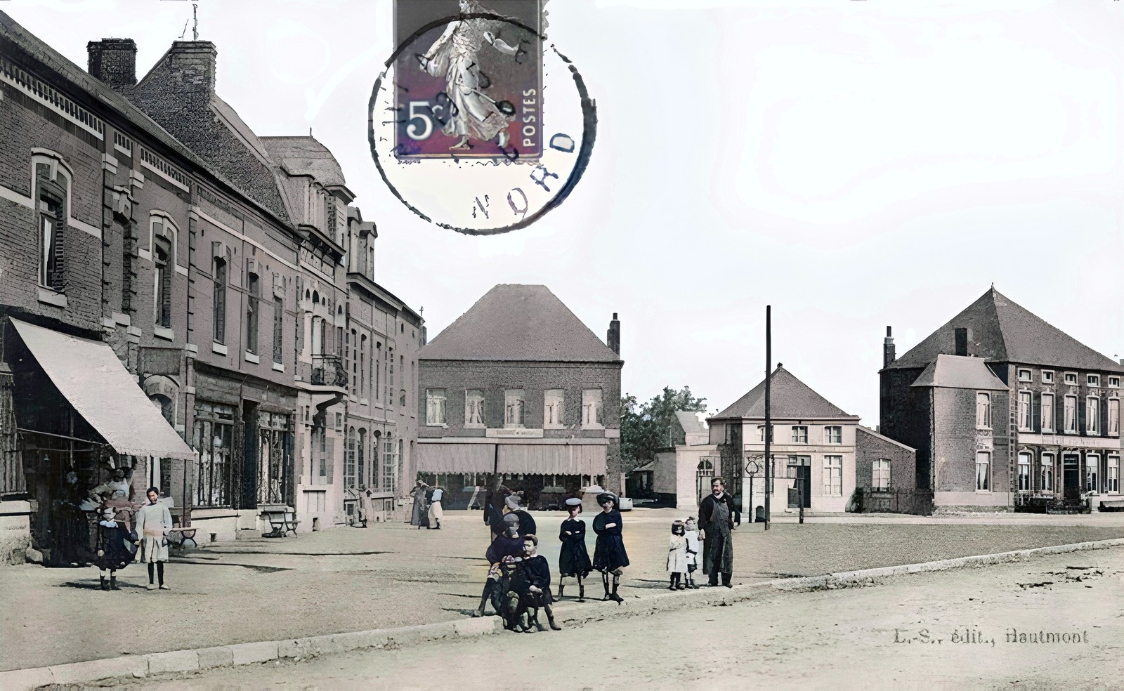 Aulnoye Aymeries, place Serge Juste