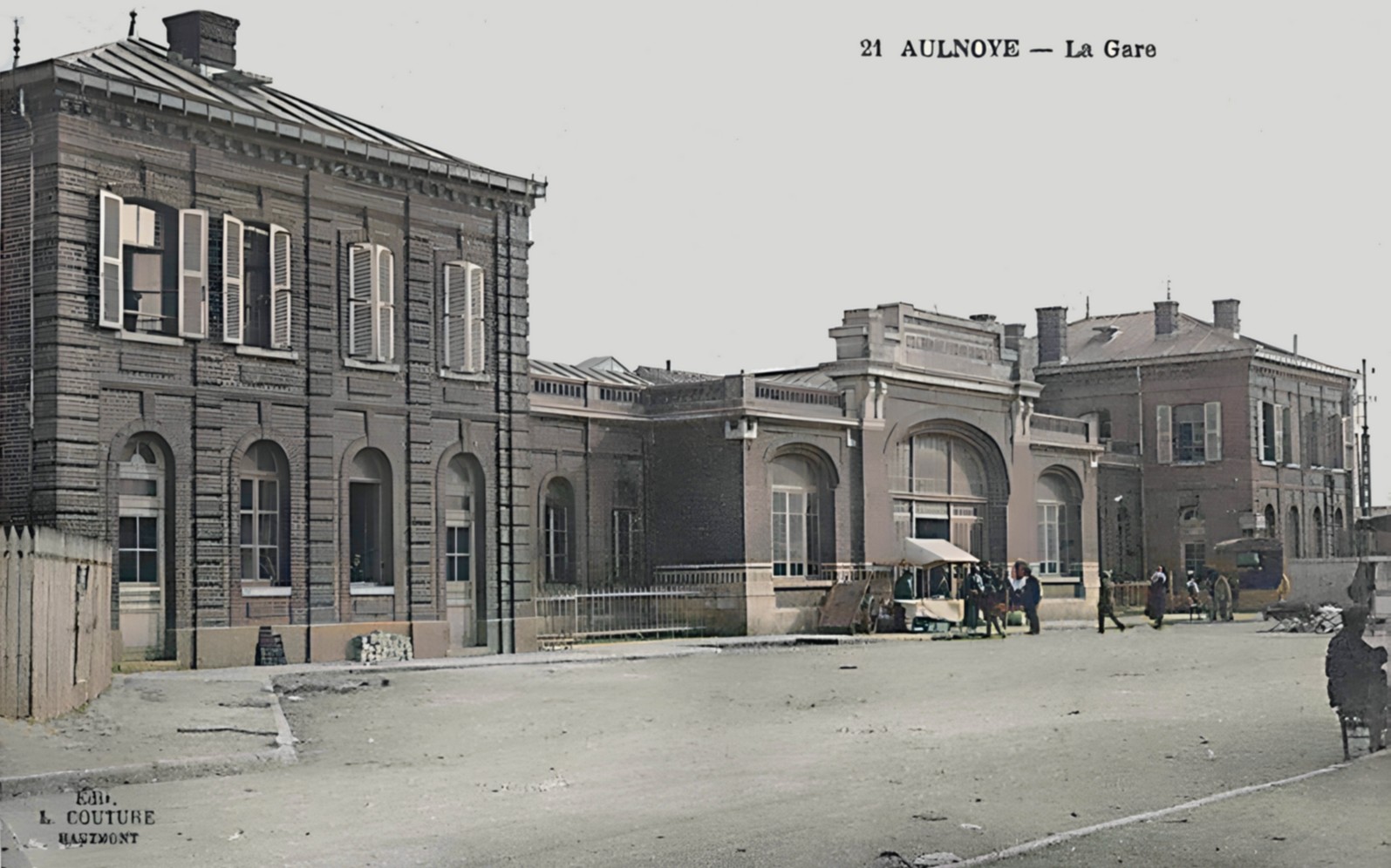 L'ancienne gare d'Aulnoye Aymeries