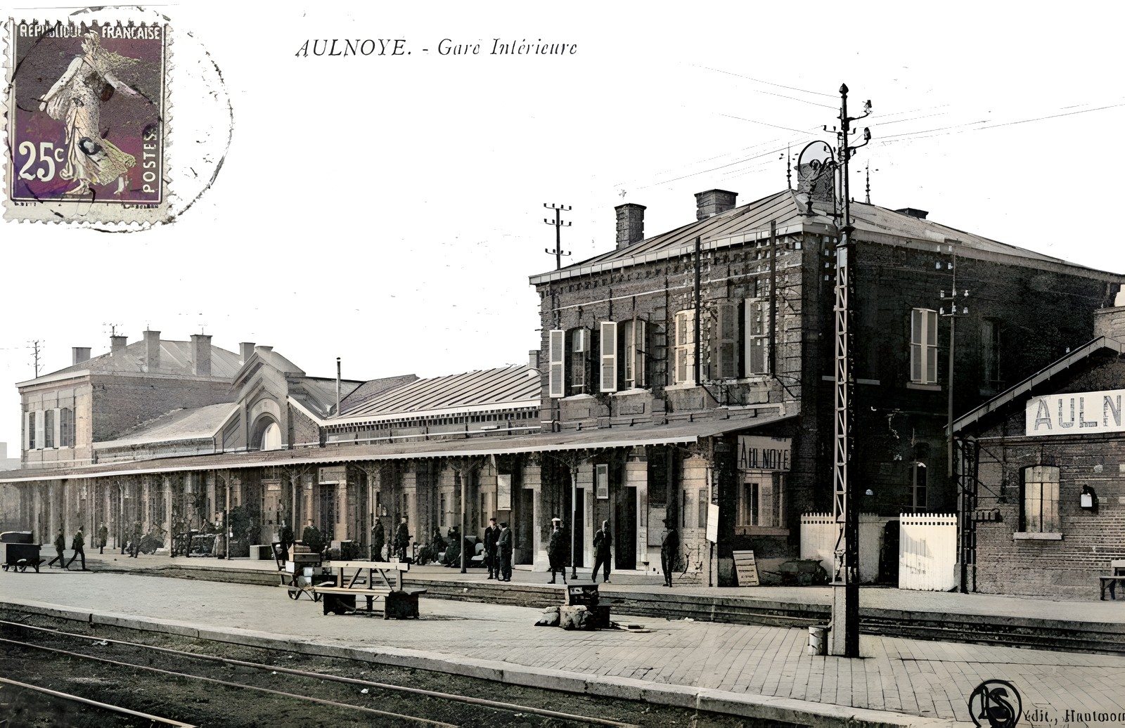 L'ancienne gare d'Aulnoye Aymeries
