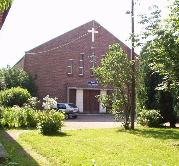 L'église Saint-Raphaël à Aulnoye Aymeries