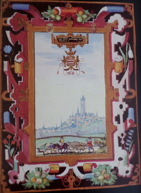 Avesnes sur Helpe sur les albums de Croÿ.