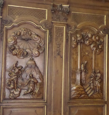 Avesnes sur Helpe : lambris de couvrement.